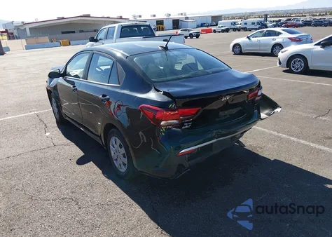 2022 Kia Rio Lx из США, поврежденный, VIN 3KPA24AD4NE509823